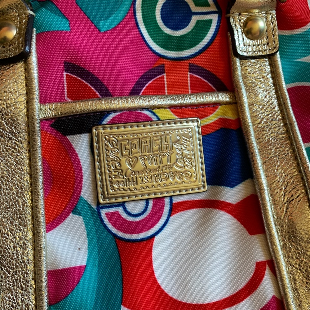 Authentic Coach Poppy Bag - Picture 10 of 10